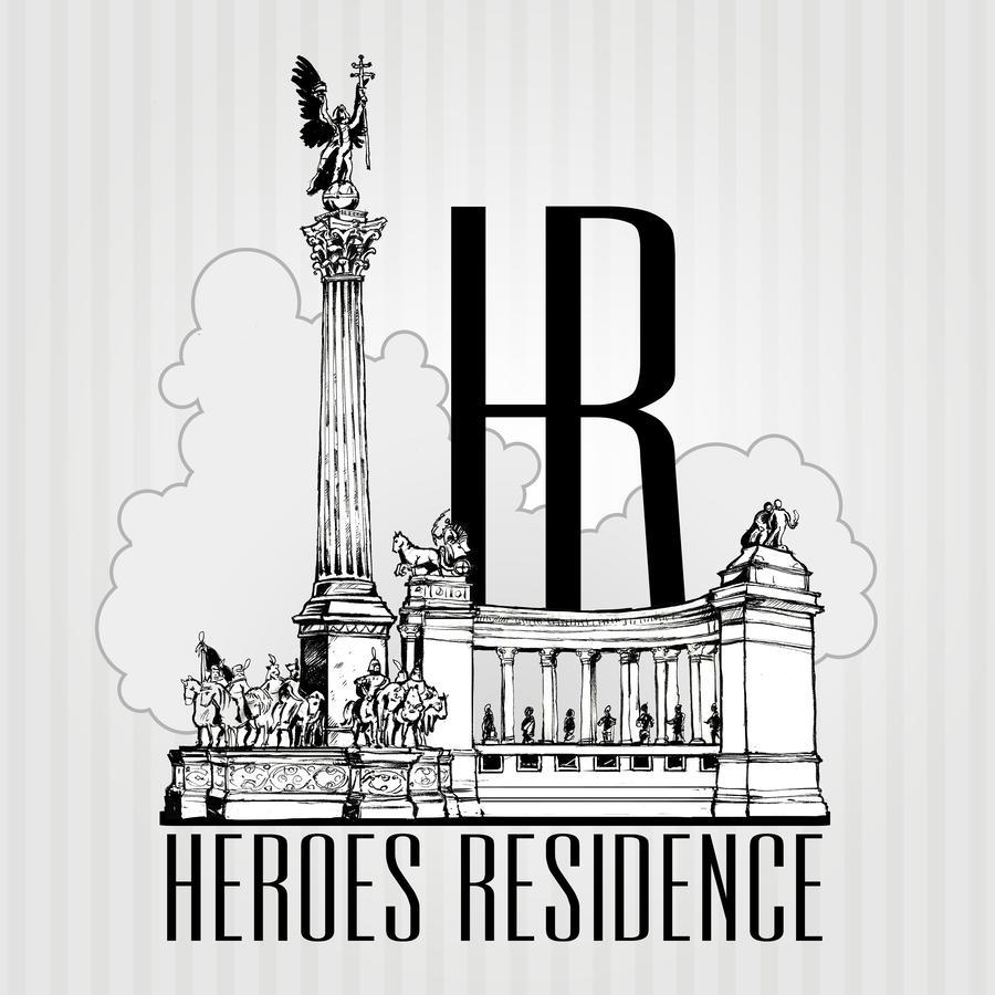 Heroes' Residence Budapest Exteriör bild